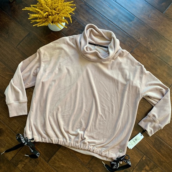 Calvin Klein Velour‎ Sweater Plus Size - Picture 3 of 7